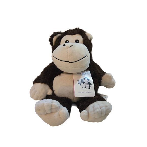 Warmies Cozy Plush Medium Monkey Microwaveable Soft Toy    Rare - Picture 1 of 4